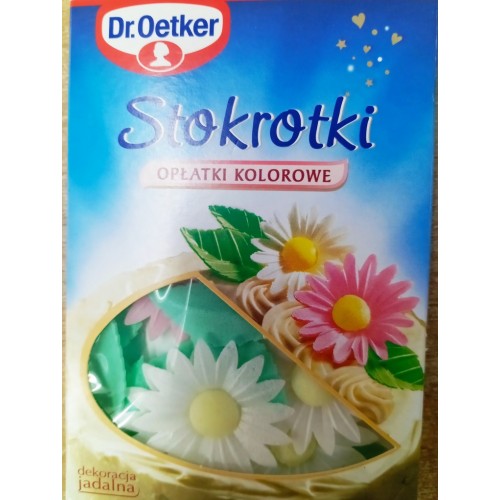 Декоративные кондитерские цветы Dr.Oetker